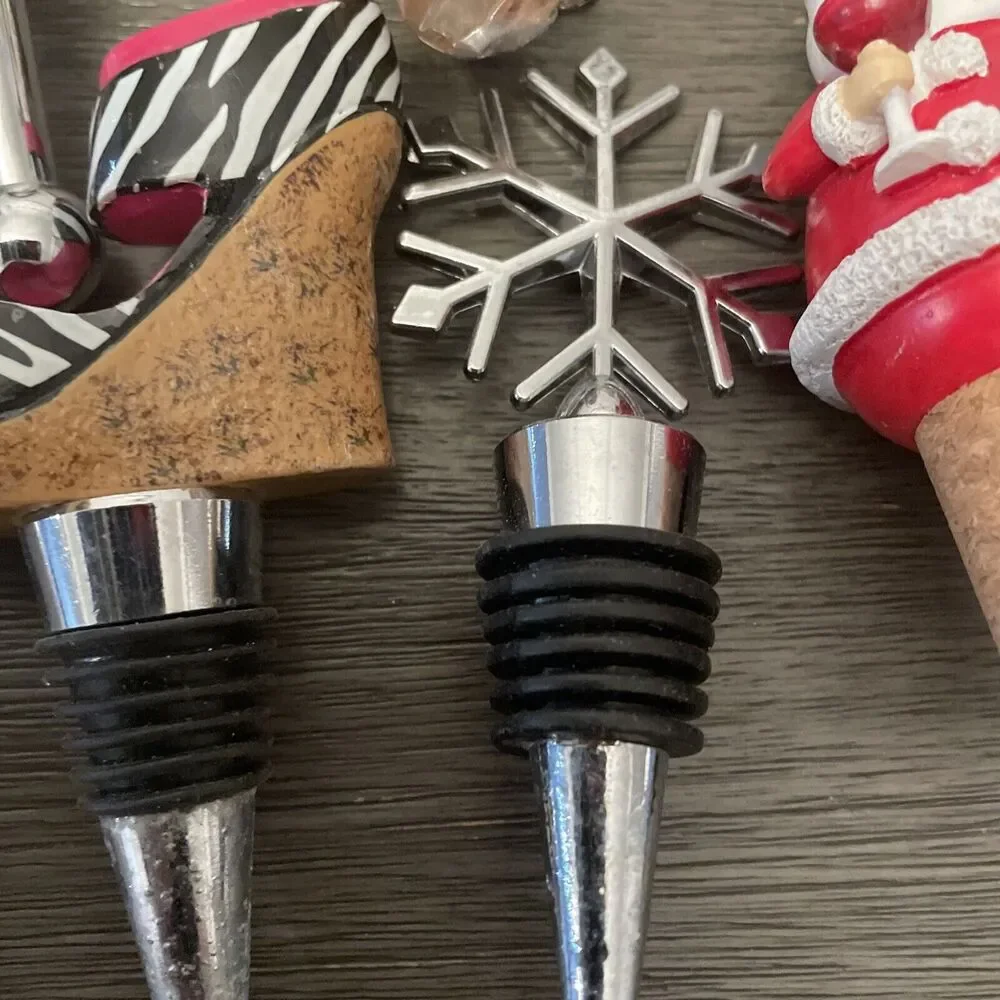 corkscrew wine bottle opener Stopper Lot